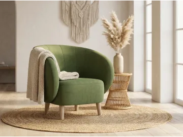 Кресло Тейлор, велюр Maserati Green (Мазерати Грин)