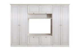 Стенка в гостиную 12 бодега светлый/ясень патина