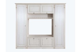 Стенка в гостиную 4 бодега светлый/ясень патина