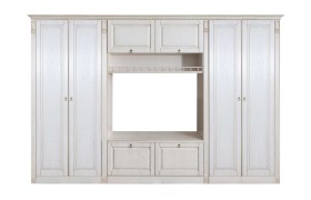 Стенка Гостиная Вероника-6 бодега светлый/ясень патина