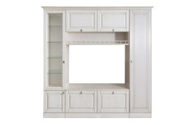 Стенка Гостиная Вероника-8 бодега светлый/ясень патина