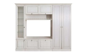 Стенка Гостиная Вероника-9 бодега светлый/ясень патина