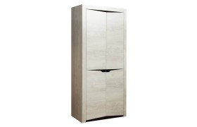 Кровать 33.18 Лючия шкаф для одежды бетон/венге