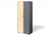 Шкаф Мини-Лайт МЛ-9 дуб крафт/графит распродажа