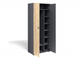 Шкаф Мини-Лайт МЛ-9 дуб крафт/графит от производителя