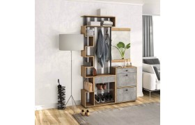 Прихожая мини-лайт компл. 2 дуб крафт/ателье светлое