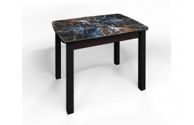 Обеденный стол СМ-5 Флорида ноги окрас квадратный венге/черный