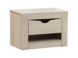 33.12 Лючия тумба прикроватная Бетон пайн белый/венге недорого