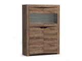 33.15 Лючия шкаф комбинированный кейптаун/венге недорого