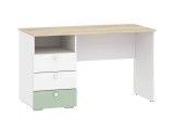 Стол письменный НМ 041.40 Банни Дуб сонома/белый/макарун недорого
