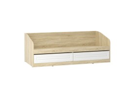 Детская кровать НМ 041.50-01 Оливия Дуб Сонома/белое дерево