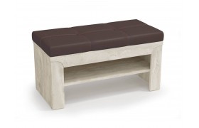 Кровать 33.21 Лючия тумба бетон/венге