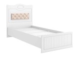 Кровать 900 с настилом и мягким элементом Монако МН-10 + МН-10А  недорого
