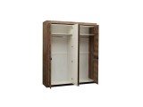 33.01 Лючия 4-х дв. шкаф для одежды кейптаун/венге купить