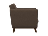 Кресло мягкое Лео, коричневый фото