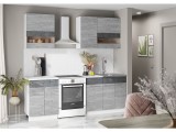 Кухонный гарнитур Маша 1.6 м, камень распродажа