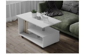 Кухонный стол журнальный Консул-5, белый