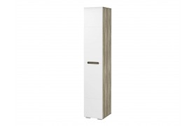 Кухонный шкаф Пенал Наоми ПН-14, белый глянец
