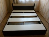 Кровать с настилом ЛДСП ЭКО 120х200, венге распродажа
