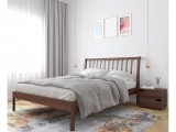 Кровать деревянная с ламелями Stella (Стелла) 160х200, орех недорого