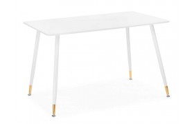 Кухонный стол Bianka белый деревянный