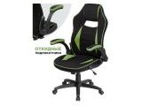Plast 1 green / black Офисное кресло недорого