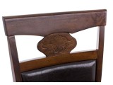 Кресло Luiza dirty oak / dark brown Стул деревянный от производителя