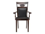 Кресло Luiza dirty oak / dark brown Стул деревянный распродажа