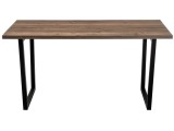 Эльпатия 150 дуб велингтон / черный матовый Стол деревянный от производителя