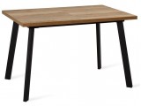Стол Dikline HB120 Дуб Галифакс (ЛДСП EGGER)/опоры черные недорого