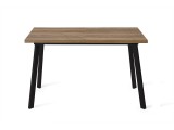 Стол Dikline HB120 Дуб Галифакс (ЛДСП EGGER)/опоры черные от производителя
