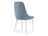 Kora light blue / white Стул на металлокаркасе от производителя