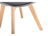 Bonuss dark gray Пластиковый стул купить