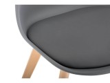 Bonuss dark gray Пластиковый стул распродажа
