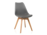 Bonuss dark gray Пластиковый стул недорого
