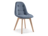 Filip blue / wood Стул деревянный недорого