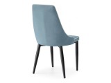 Kora 1 light blue / white / black Стул на металлокаркасе от производителя