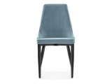 Kora 1 light blue / white / black Стул на металлокаркасе от производителя