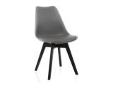 Bonuss black / black Пластиковый стул недорого