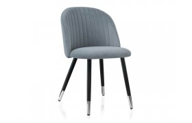 Кровать Gabi gray / black Стул на металлокаркасе