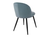 Gabi 1 light blue / black Стул на металлокаркасе купить