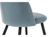Gabi 1 light blue / black Стул на металлокаркасе от производителя