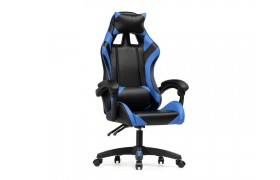 Кресло руководителя Rodas black / blue Офисное