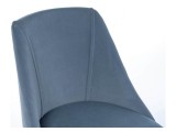 Morgan blue / wood Стул на металлокаркасе от производителя