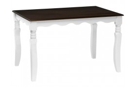 Обеденный стол Provance white / oak деревянный