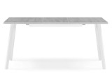 Колон Лофт 120(160)х75 бетон светлый / белый матовый Стол деревя купить