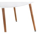 Lorini 80 white / wood Стол деревянный купить