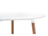 Lorini 80 white / wood Стол деревянный распродажа