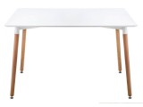 Table 110 white / wood Стол фото