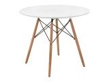 Table 80 white / wood Стол деревянный недорого